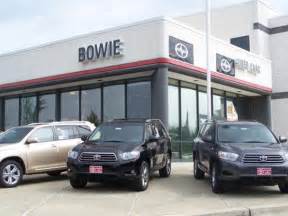 Bowie toyota - Toyota Parts and Accessories is the Best Option for Drivers in Bowie, Crofton MD, Upper Marlboro, Largo MD and Annapolis MD. At Toyota of Bowie, our automotive expertise is hardly limited to helping you select a new Toyota model or used car. Our Parts Center also works every day to ensure that your car performs to its maximum capability without ... 